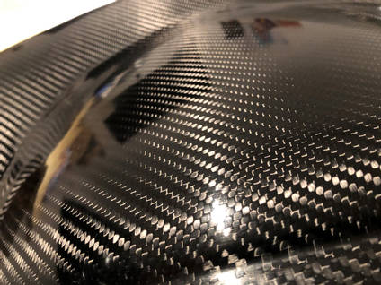 Carbon Fibre Dashboard made with Prepreg - Easy Composites