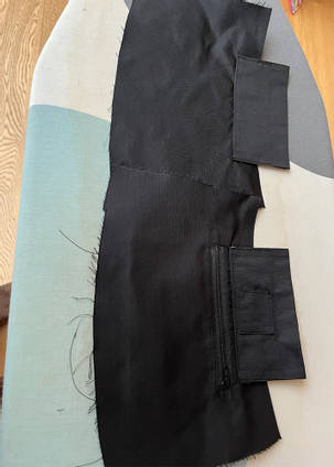 Carbon Fibre Handbag Trio Lining Fabric