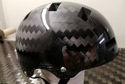 Carbon Fibre Bike Helmet without Visor by Bruce Creations
