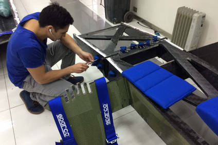 Chile Solar Car Assembly