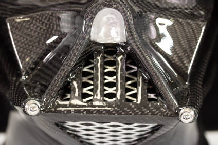 Darth Vader Carbon Skinned Close Up Mouth Piece