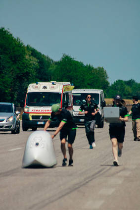 Policumbent 10km World Record Attempt positioning Trike