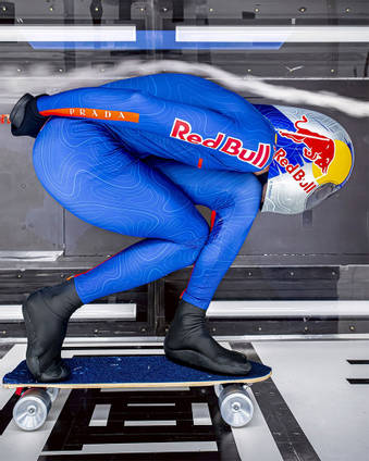 Red Bull Downhill Helmet Tunnel Testing