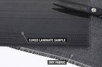 120g Plain Weave Black Innegra S Cloth Thumbnail