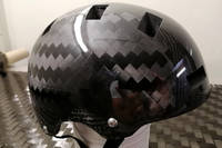 Carbon Fibre Bike Helmet without Visor by Bruce Creations Thumbnail