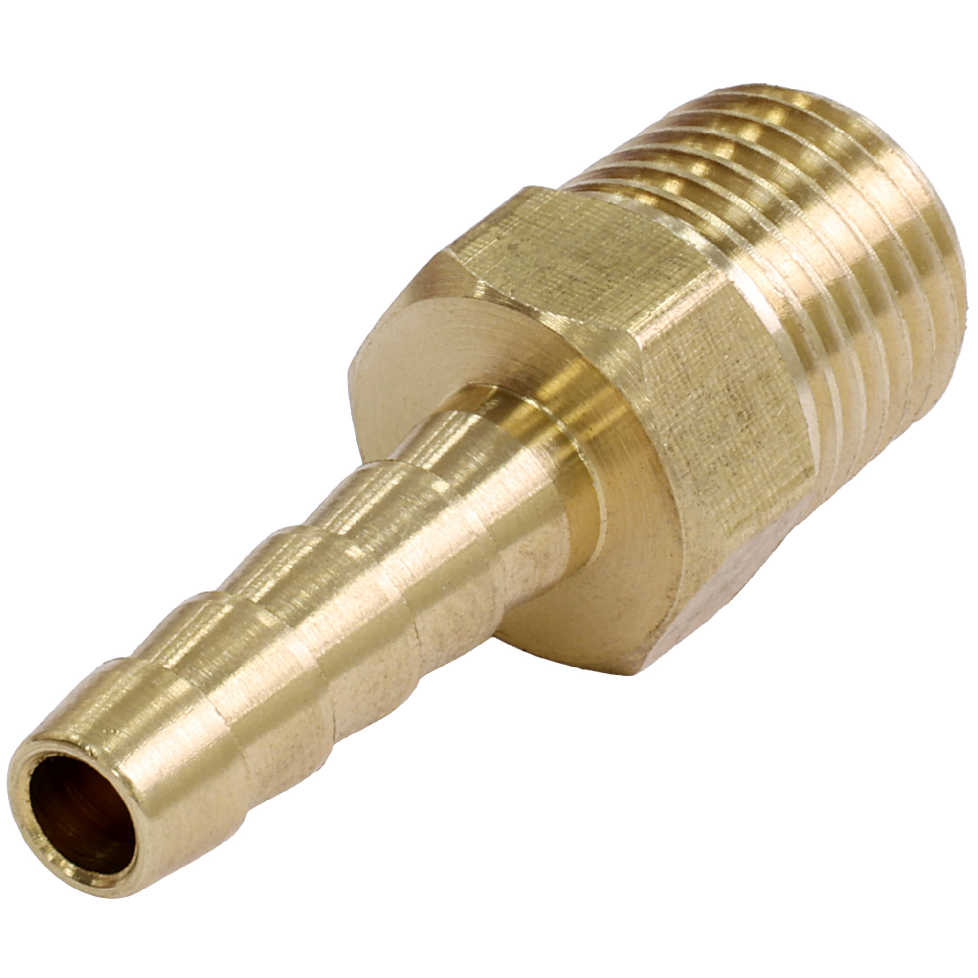 thumbnail image 2 of For 1/8 In Hose I.D., Hose Barb X NPT, Barbed Hose Fitting - 20XP21|707001-0202 2 of 12