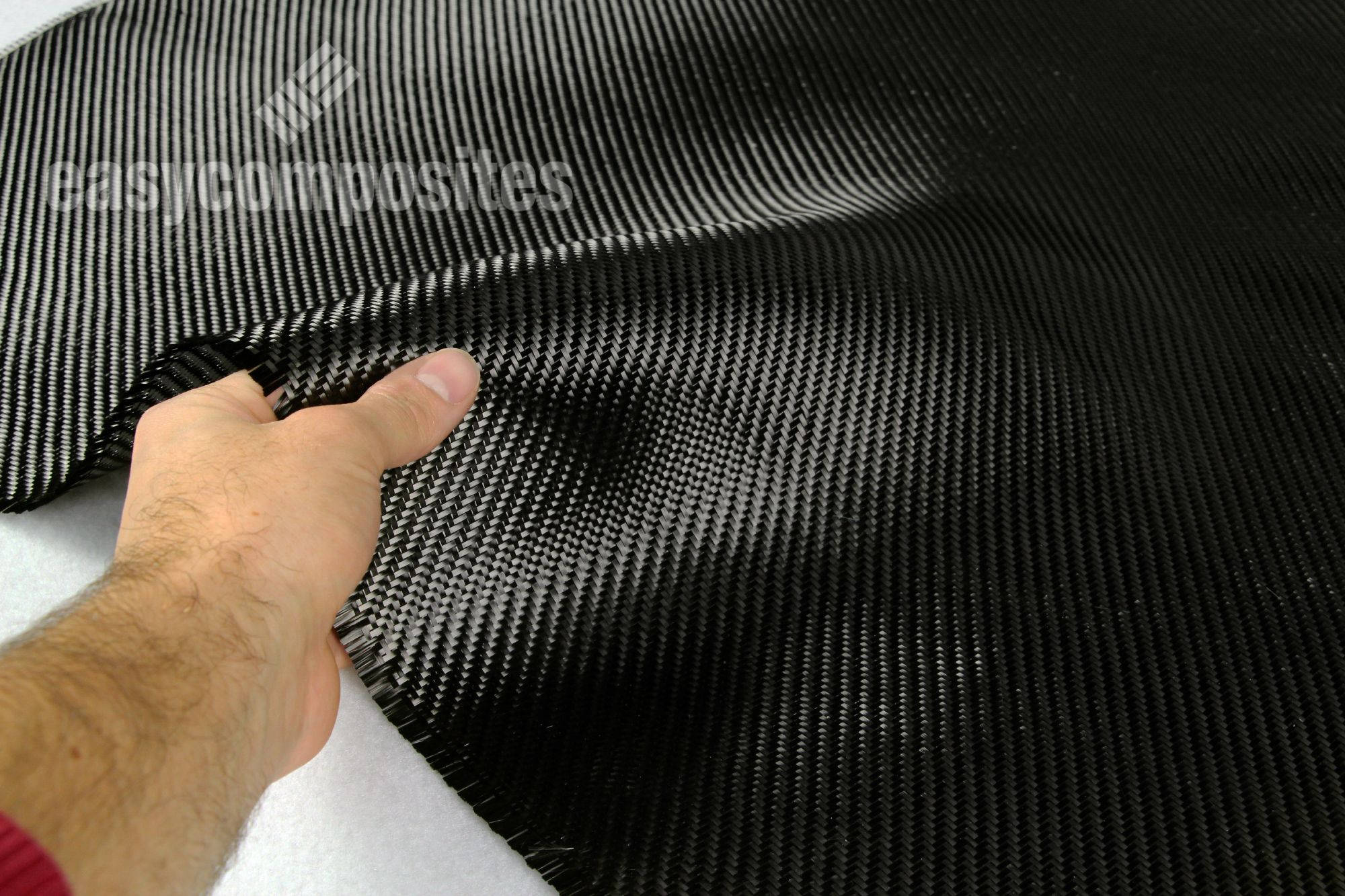 Carbon fiber twill cloth - 1000mm wide