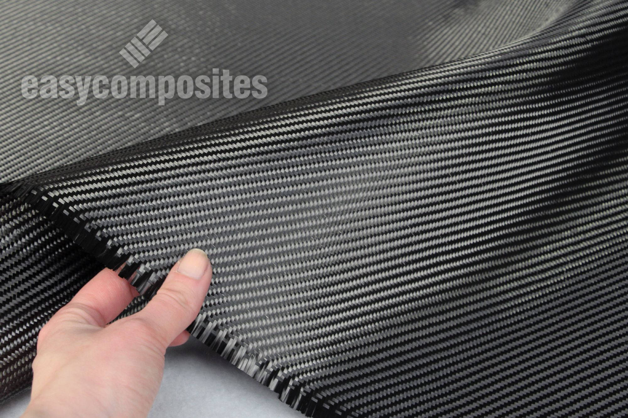 240g 2x2 Twill 3k Carbon Fibre Cloth 1.25m - Easy Composites