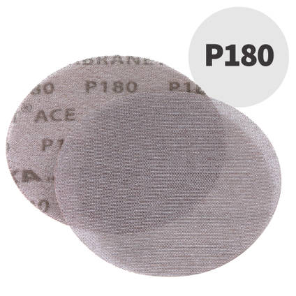 P180 Mirka Abranet ACE Sanding Pad, Front and Reverse