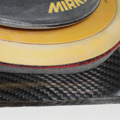 Mirka Abralon's Soft Pad Makes it Much Easier to Work on Concave Surfaces