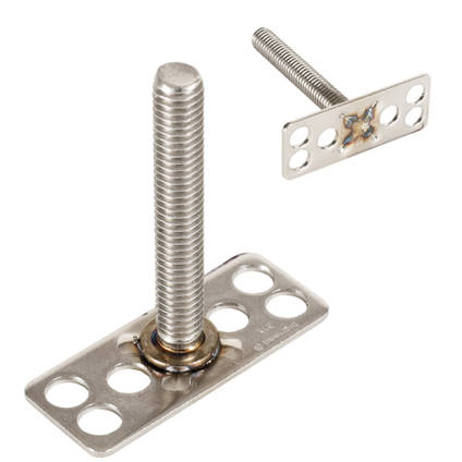 bigHead Stud Fastener M6 Rectangular base.