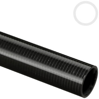 21.8mm (19mm) Roll Wrapped Carbon Fibre Tube