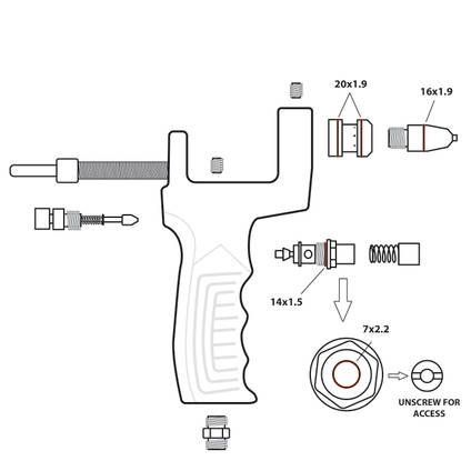 CG110 Exploded View