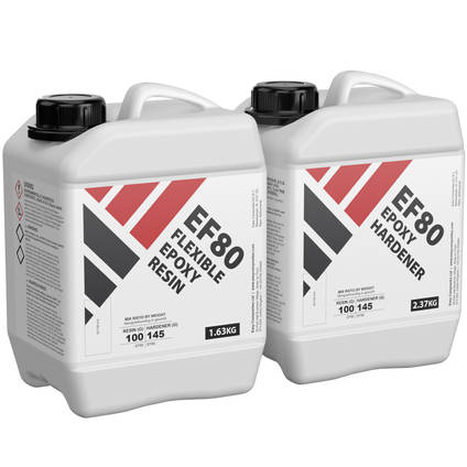 EF80 Flexible Epoxy Resin 4kg Kit