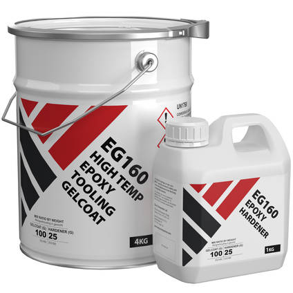 EG160 High Temp Epoxy Tooling Gelcoat 5kg Kit
