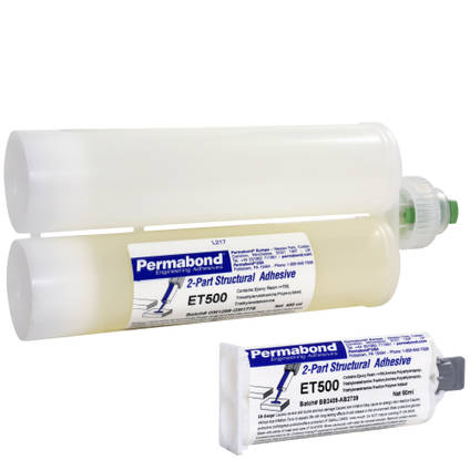 ET500 Rapid Clear Epoxy Adhesive Available Pack Sizes