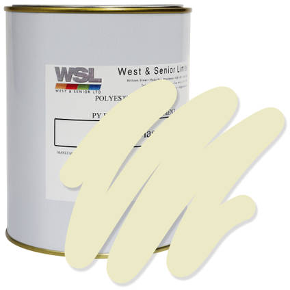 Ivory Polyester Pigment 1kg