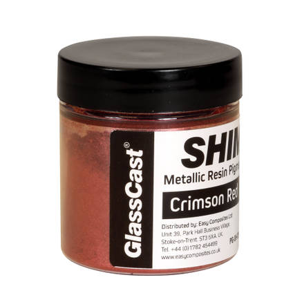 SHIMR Metallic Resin Pigment - Crimson Red 20g