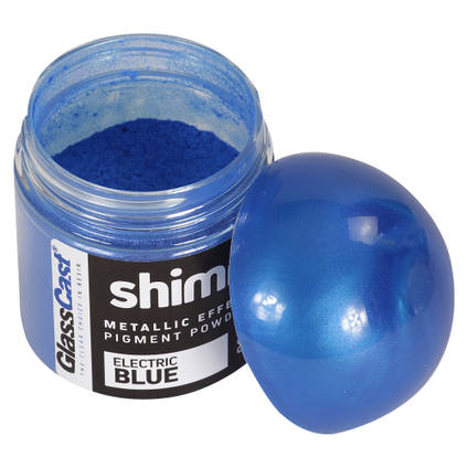 Electric Blue SHIMR Metallic Pigment Powder