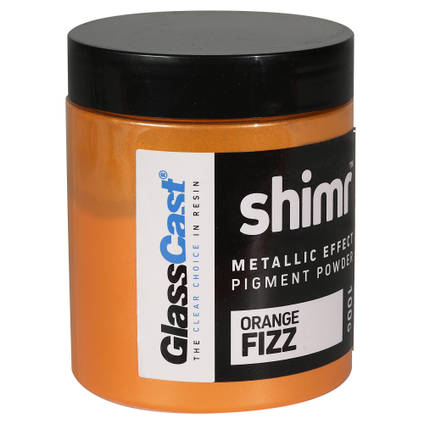 SHIMR Metallic Resin Pigment - Orange Fizz 20g