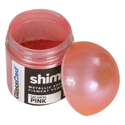 Salmon Pink SHIMR Metallic Pigment Powder