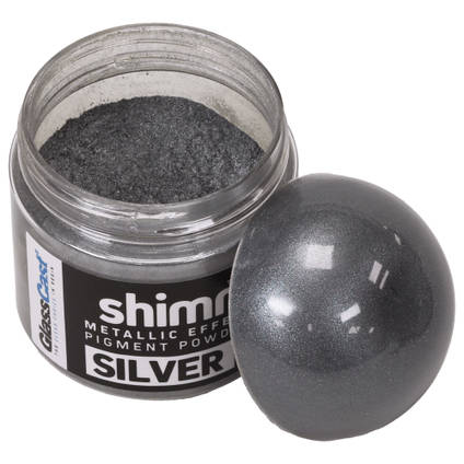 Silver SHIMR Metallic Pigment Powder