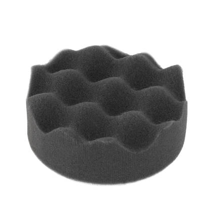 Soft Wavy Black Polishing Pad 80mm