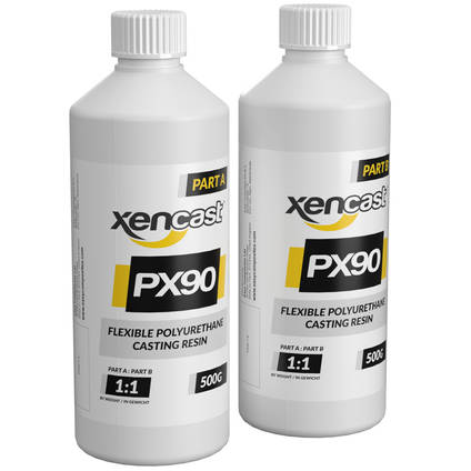 Xencast PX90 Hard Flexible Polyurethane Resin 1kg Kit