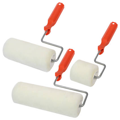 Resin/Gelcoat Application Rollers with Frame Range