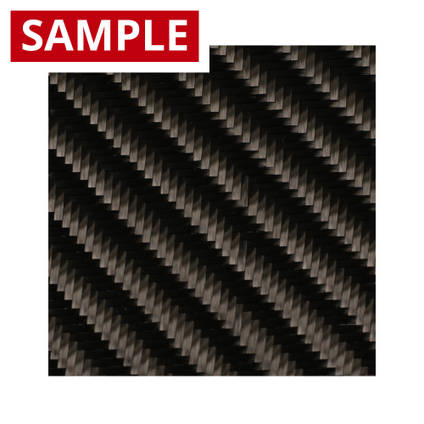 285g 4x4 Twill 3k Carbon Fibre - SAMPLE