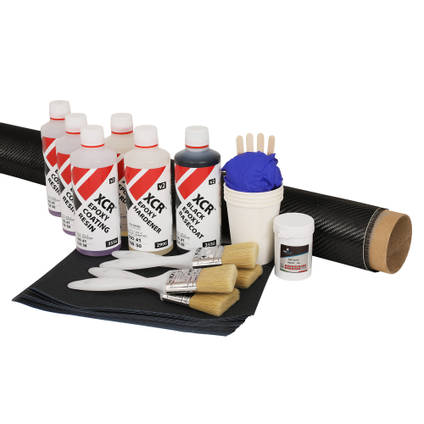 XCR Carbon Fibre Skinning Starter Kit Large