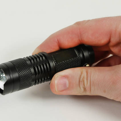 UV Curing Torch 395nm in Hand