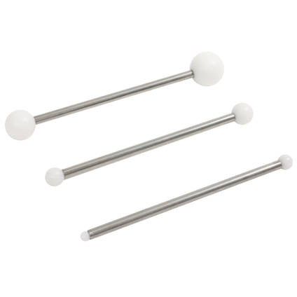 Set of 3 Ball End Wax Filleting Tools
