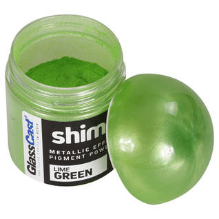 Lime Green SHIMR Metallic Pigment Powder Thumbnail