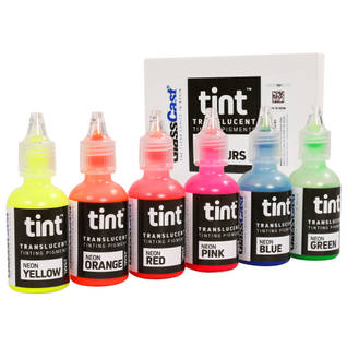 Set of 6 Neon Translucent Tinting Pigments Thumbnail