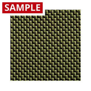 210g 2x2 Twill 3k Carbon Kevlar - SAMPLE Thumbnail