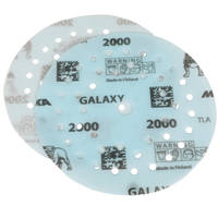 P2000 Mirka Galaxy Abrasive Finishing Pads, Front and Reverse Thumbnail