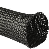 125mm Braided Carbon Fibre Sleeve Thumbnail