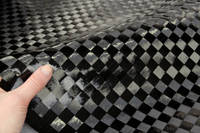 15mm Spread-Tow Plain Weave Carbon Fibre Cloth In Hand Thumbnail