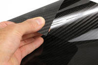 Textured Reverse Side on Non-Adhesive Backed Version of our Carbon Fibre Veneer Thumbnail