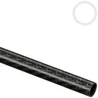 10mm (9mm) Woven Finish Roll Wrapped Carbon Fibre Tube Thumbnail