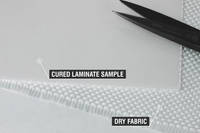 300g Plain Weave Diolen Cured Laminate Sample Thumbnail