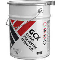 GCX Clear Polyester Spray Gel 5kg Thumbnail