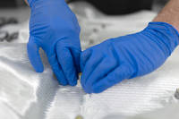 600g Biaxial Glass Cloth Layup Zoomed Thumbnail