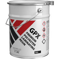 GPX Premium Polyester Laminating Resin 5kg Thumbnail