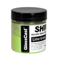 SHIMR Metallic Resin Pigment - Lime Green 20g Thumbnail