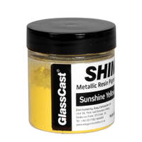SHIMR Metallic Resin Pigment - Sunshine Yellow 20g Thumbnail
