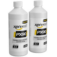 Xencast PX90 Hard Flexible Polyurethane Resin 1kg Kit Thumbnail